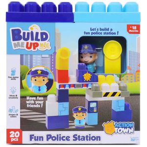 Juguete de Construcción BUILD ME UP MAXI Estación de Policías 20pcs 6501