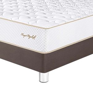 Dormitorio PARAISO Royal Elizabeth King + Cabecera Blocks Chocolate + 2 Almohadas + 1 Protector