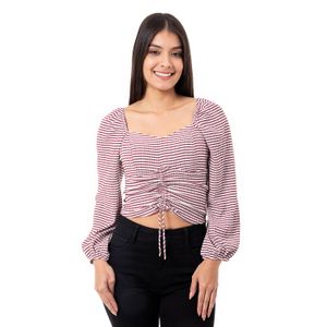 Blusas Moda Cuadros Mujer Llerixa
