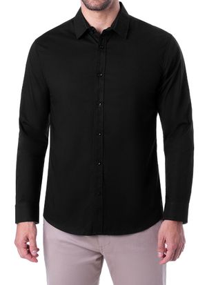 Camisa Clasico Popelina Stretch Hombre Paulino Ml 3