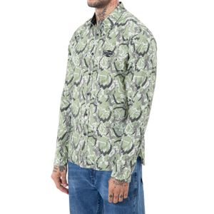 Camisa Moda Popelina Stretch Hombre Moxvek