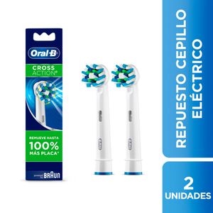 Repuesto para Cepillo Eléctrico Oral-B Cross Action - Caja 2 UN