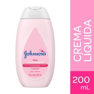 Crema Hidratante Johnson's Baby - Frasco 200 ML