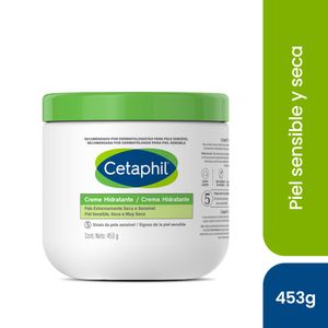 Crema Hidratante Cetaphil Piel Sensible - Pote 453 G
