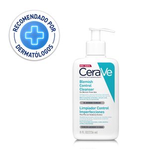 Limpiador Control Imperfecciones CeraVe para Rostro - Frasco 236 ML