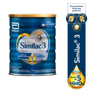 Similac 3 con mezcla de 5HMOs lata de 800g