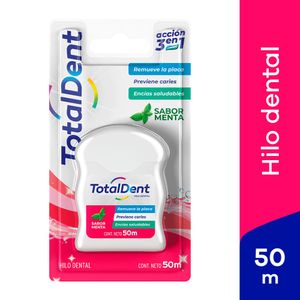 Hilo Dental Totaldent Sabor Menta