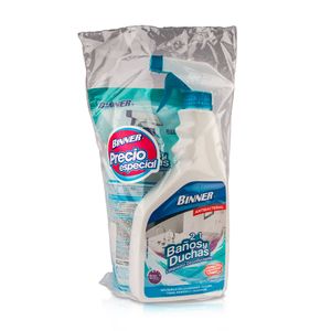Desinfectante baños y duchas 500ml + repuesto
