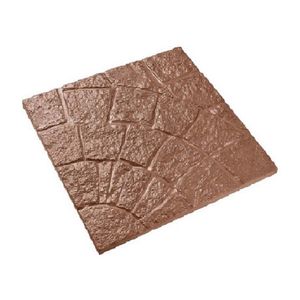 Piso cerámico cementicio 40x40 Praga Terracota 0.32m2