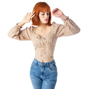 Blusas Moda Popelina Mujer Vanille