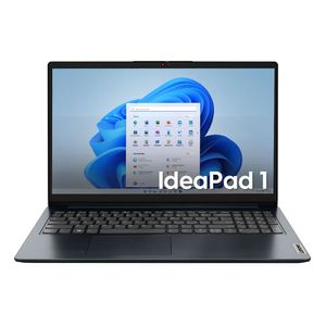 Laptop Lenovo IdeaPad 1 15.6" AMD Ryzen 3 7320U, 512GB ssd, 8GB ram, Radeon, Win11, teclado español, negro