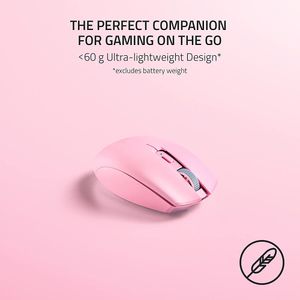 Razer Orochi V2 Mouse Inalámbrico Para Juegos Cuarzo Rosado