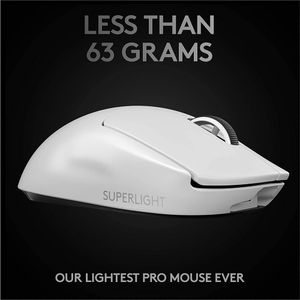 Logitech G Pro X Superlight Blanco