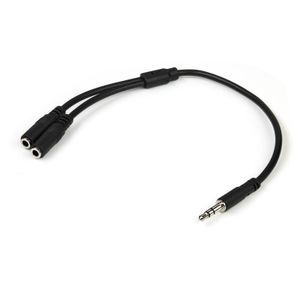 Adaptador Divisor de Audífonos Mini-Jack 35mm Startech - MUY1MFFS