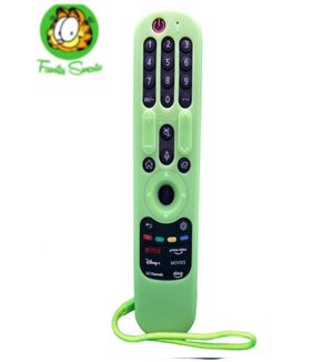 Funda Control LG Magic MR23 Forro Protector Anticaída Verde