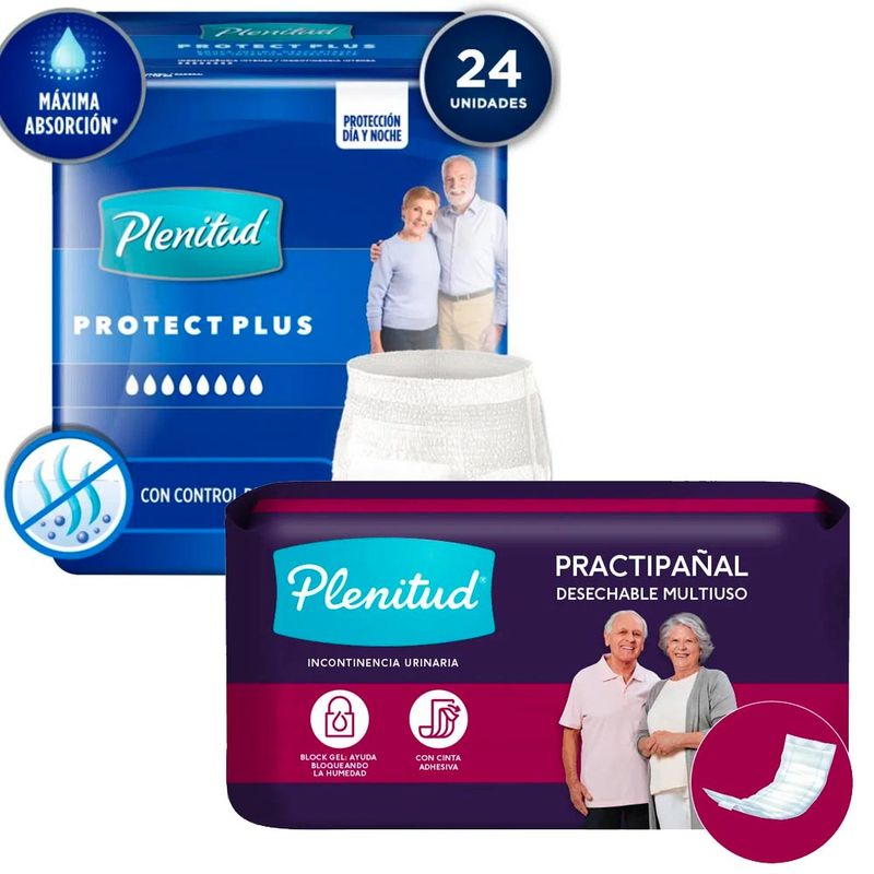 Comprar Pañales Para Adulto Plenitud Protect Talla M Incontinencia