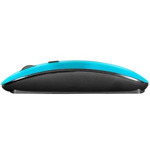 Mouse Inalámbrico MICRONICS Enkore Pixel Azul
