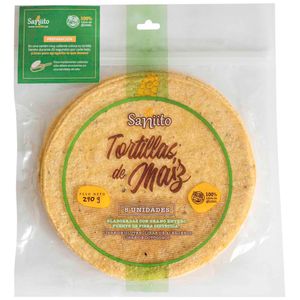 Tortilla de Maíz SANIITO Bolsa 8un