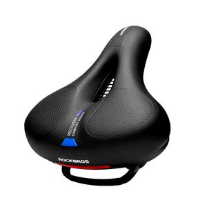 Asiento de Bicicleta Rockbros Antiprostático AQ-6090 Amortiguador Sillin - Azul