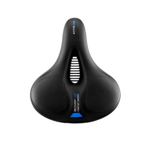 Asiento de Bicicleta Rockbros Antiprostático AQ-6090 Amortiguador Sillin - Azul