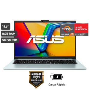 Laptop ASUS E1504FA-NJ404W 15.6" AMD Ryzen 5 (7000 series) 8GB 512GB SSD