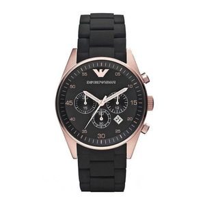 Reloj Emporio Armani AR5905 Black and Gold Rose Caballero 2023