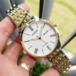 Reloj Citizen NH8354-58A Automático Acero Inoxidable Plateado Dorado