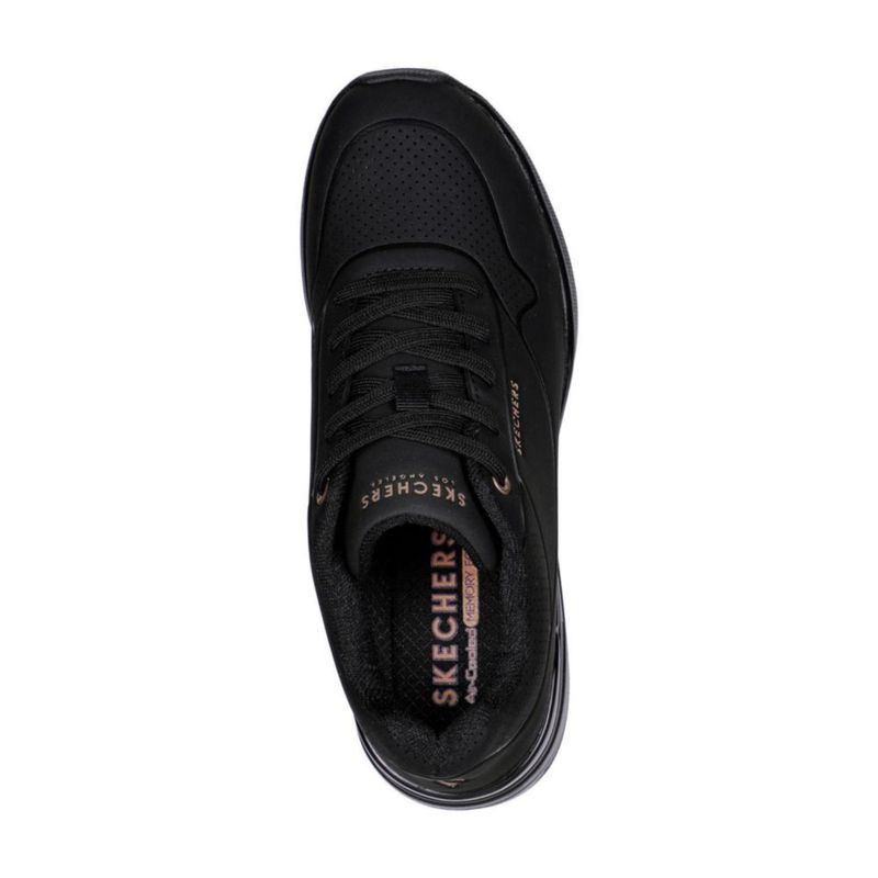 SKECHERS Uno Zapatilla Urbana Mujer Negro Skechers