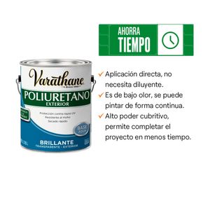Barniz marino brillante Varathane 3.785 litros