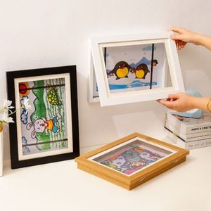 Marco para Dibujos  Jardín De Jade A3 Negro