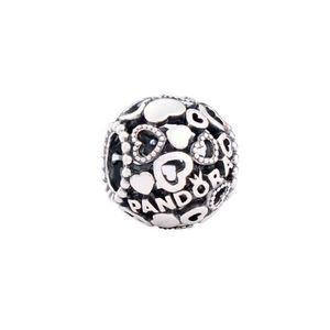 Charm Dije Pandora 796461 Corazones Plateados Plata 925
