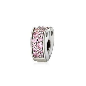 Clip Pandora 797020PCZ Arcos de Amor Rosados s925