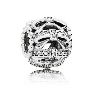 Charm Dije Pandora 791779CZ Ale-Shimmering Sentimentos Openwork Platas 925