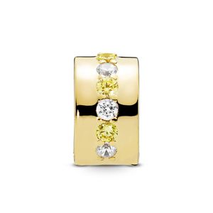 Clip Pandora 767051CSY Timeless Collection Gold Plated Plata s925
