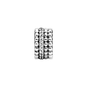 Clip Pandora 797520CZ Pandora Beaded Brilliance Plata s925
