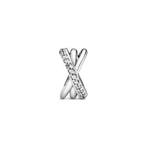 Clip Pandora 791994CZ Sparkling & Polished Lines Spacer