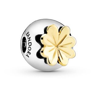Clip Pandora 768000CZ Shine SHINING clover Plata s925
