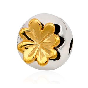 Clip Pandora 768000CZ Shine SHINING clover Plata s925