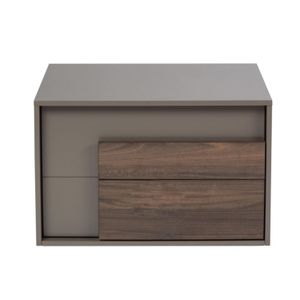 Velador Nórdico Sheida Ventitas Home Taupe y Gales