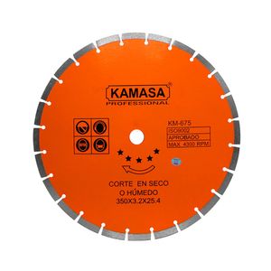 Disco diamant acero 350