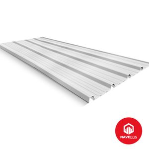 Techo Termoacústico Multicapa Blanco - UPVC 1.07 x 5.90 m