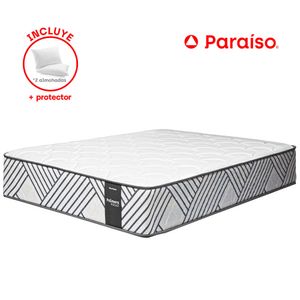Colchón VIVA HOME Palmera Pocket QUEEN + 2 Almohadas + 1 Protector