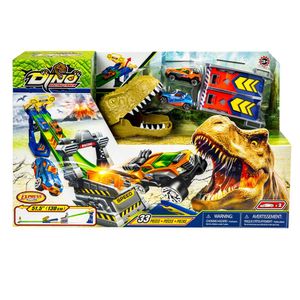 Set De Juego Express Wheels Dino Racing Track