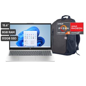 Laptop HP 15-FC0008LA 15.6" AMD Ryzen 5 (7000 series) 8GB 512GB SSD