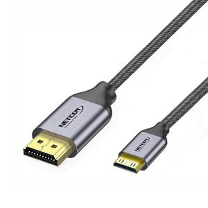 Cable Mini Hdmi a Hdmi 1.8 Metros NETCOM 2.0 4K 60 Hz ULTRA HD eARC