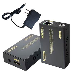 Extensión Extender Hdmi x Rj45 Utp Cat 5/6/7 Hasta 30 Metros NETCOM