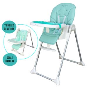 Silla de Comer Baby Kits Elegant Plegable verde