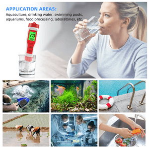 Medidor Digital De Ph Potenciómetro 4 En 1 PH EC TDS Temperatura