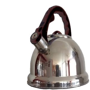 Tetera 2.5 Litros Flamberg Acero Inoxidable Negro