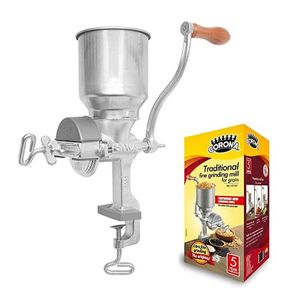 Molino para Granos Corona Manual con Tolva Alta